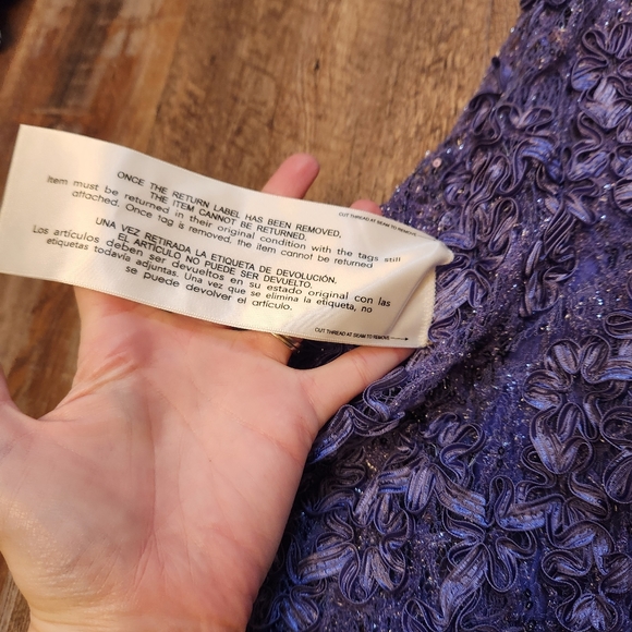 Tadashi Shoji Sho Sequin Floral Fit & Flare Dress with Cutout - Picture 5 of 12